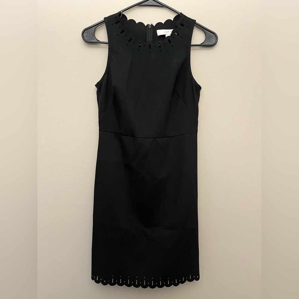 Black Loft Petite Dress